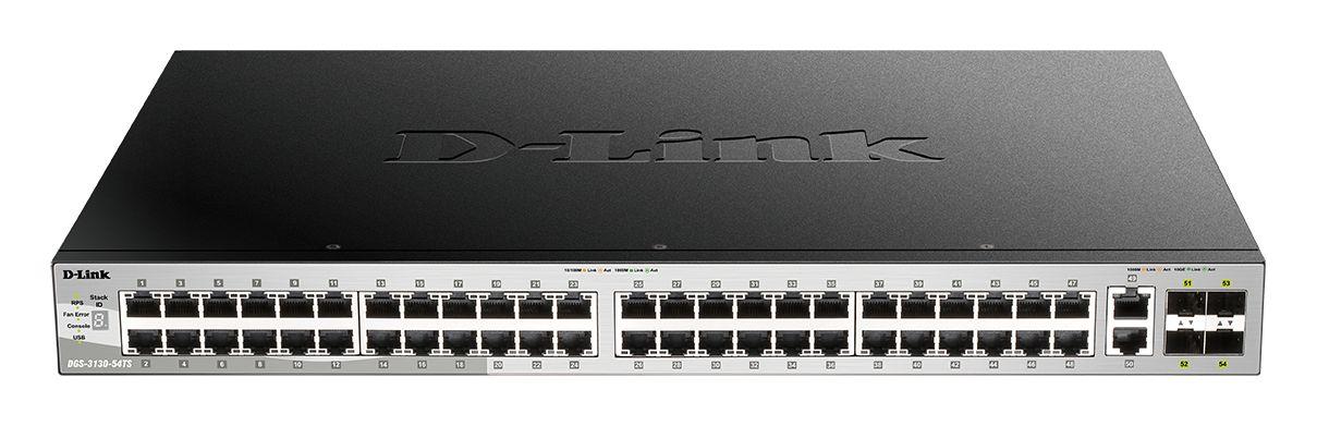 Produktfoto 1 von D-Link DGS-3130-54TS Netzwerk Switch 54-Port Managed Switch