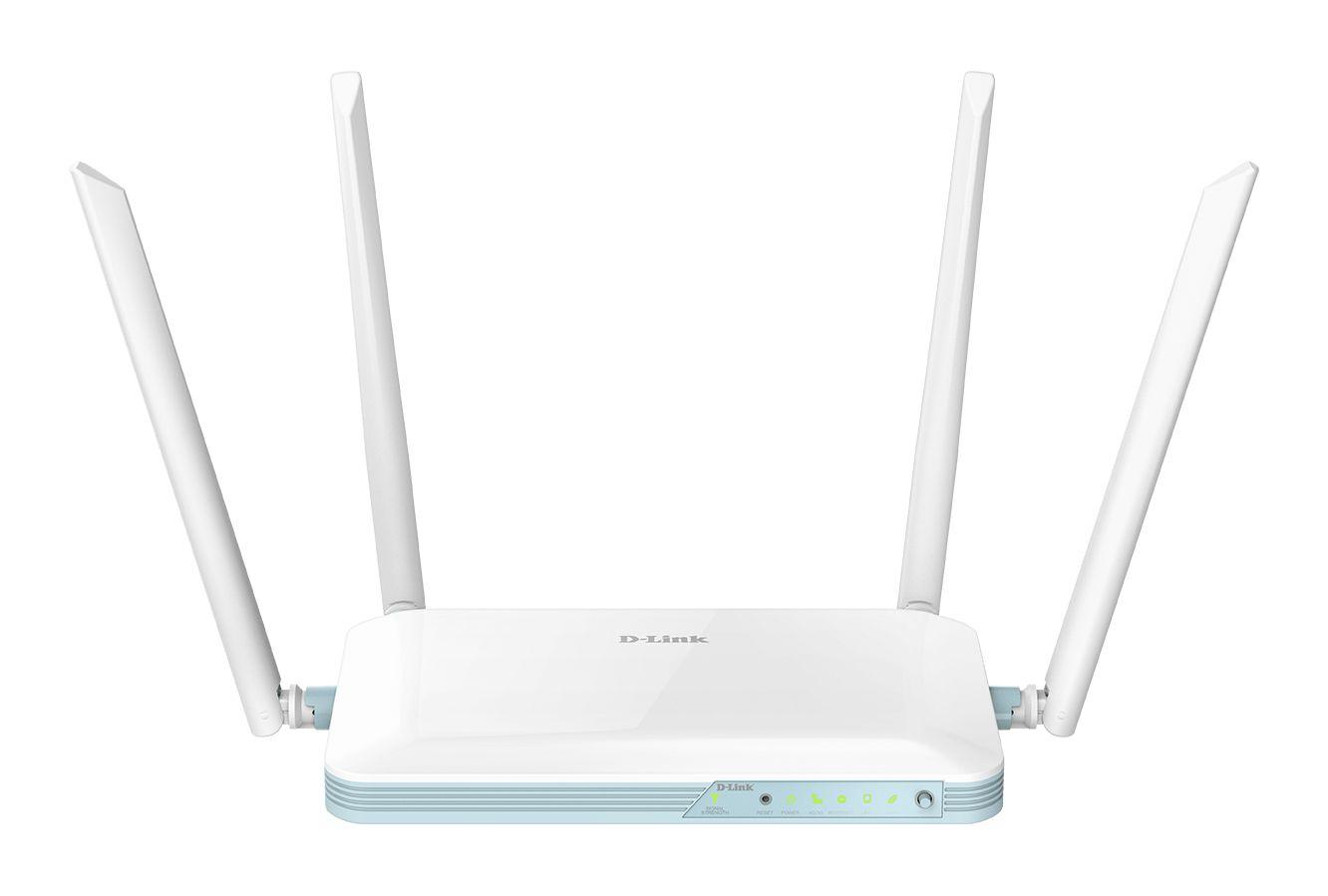 Produktfoto 1 von D-Link G403 WLAN Router 4G LTE, WiFi 300Mbit/s 2.4GHz N300 802.11b, 802.11g, 802.11n 300Mbit/s