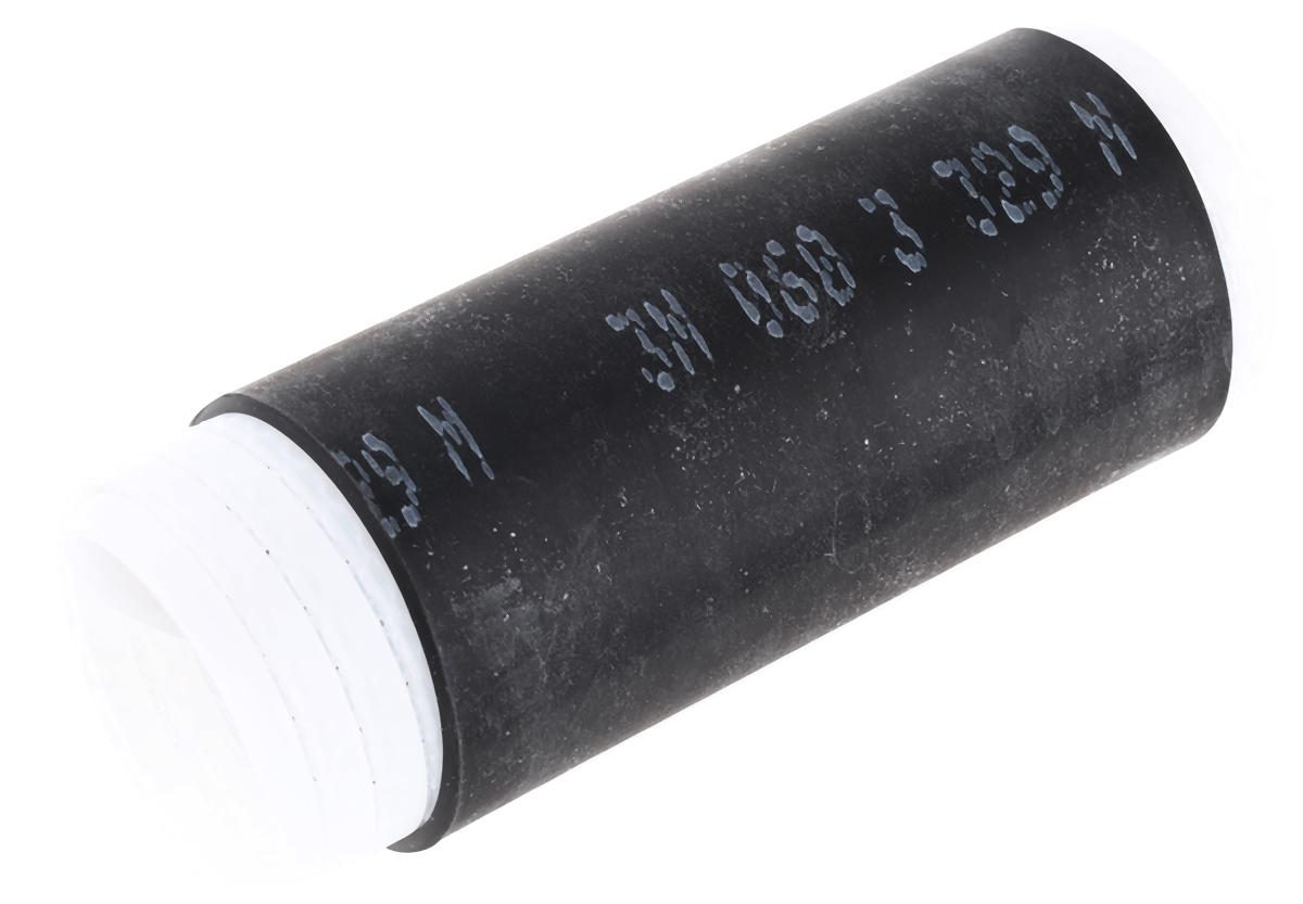 Produktfoto 1 von 3M 8420 Flexibler Schrumpfschlauch, Silikongummi Schwarz, Ø 49.3mm, Länge 152mm