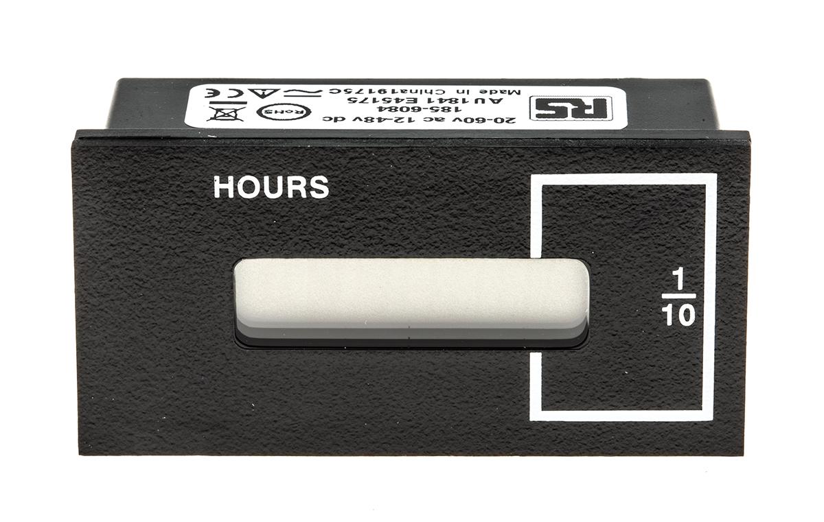 Curtis Zähler LCD 6-stellig, to12 48 Vdc, 20 → 60 Vac, 0 → 99999,9