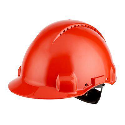 Produktfoto 1 von 3M Peltor Uvicator G3000 Schutzhelm belüftet , HPPE Rot