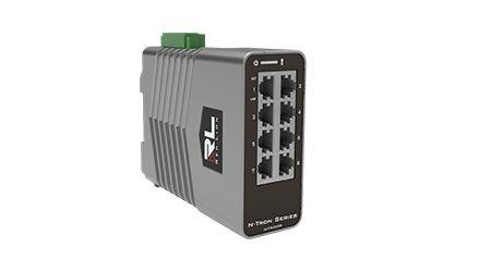 Produktfoto 1 von Red Lion Industrial-Ethernet-Switch 8-Port Verwaltet 10/100/1000Mbit/s