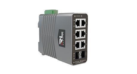 Produktfoto 1 von Red Lion Industrial-Ethernet-Switch 8-Port Verwaltet 10/100/1000Mbit/s