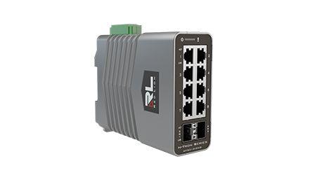 Produktfoto 1 von Red Lion Industrial-Ethernet-Switch 10-Port Verwaltet 10/100/1000Mbit/s