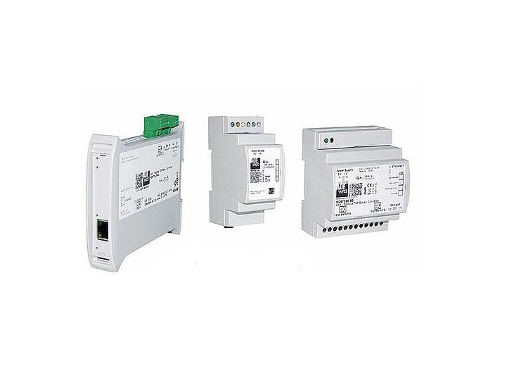 Produktfoto 1 von Wachendorff HD67xxx GateWay-Bauteil für Modbus TCP und Modbus RTU Digital IN Gateway Digital OUT, 23 x 107 x 120 mm