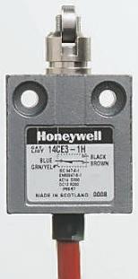 Honeywell 14CE Endschalter, Stößel, Schließer/Öffner, IP 65, 3A Anschluss Kabel