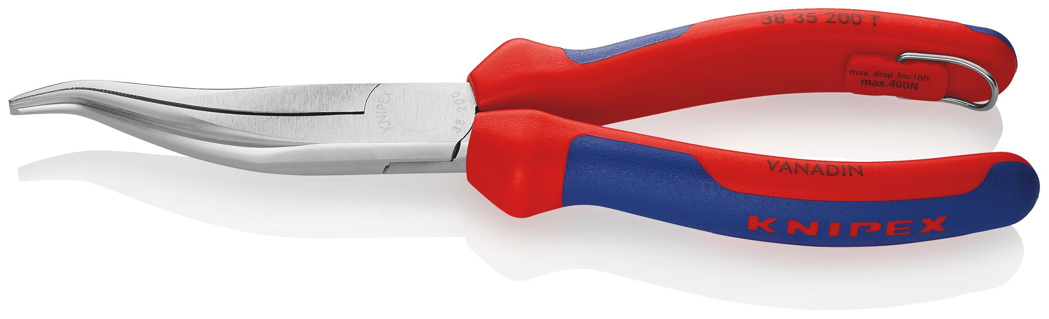 Produktfoto 1 von Knipex 38 35 200 T Zange / Backen 73mm , gebogen 200 mm