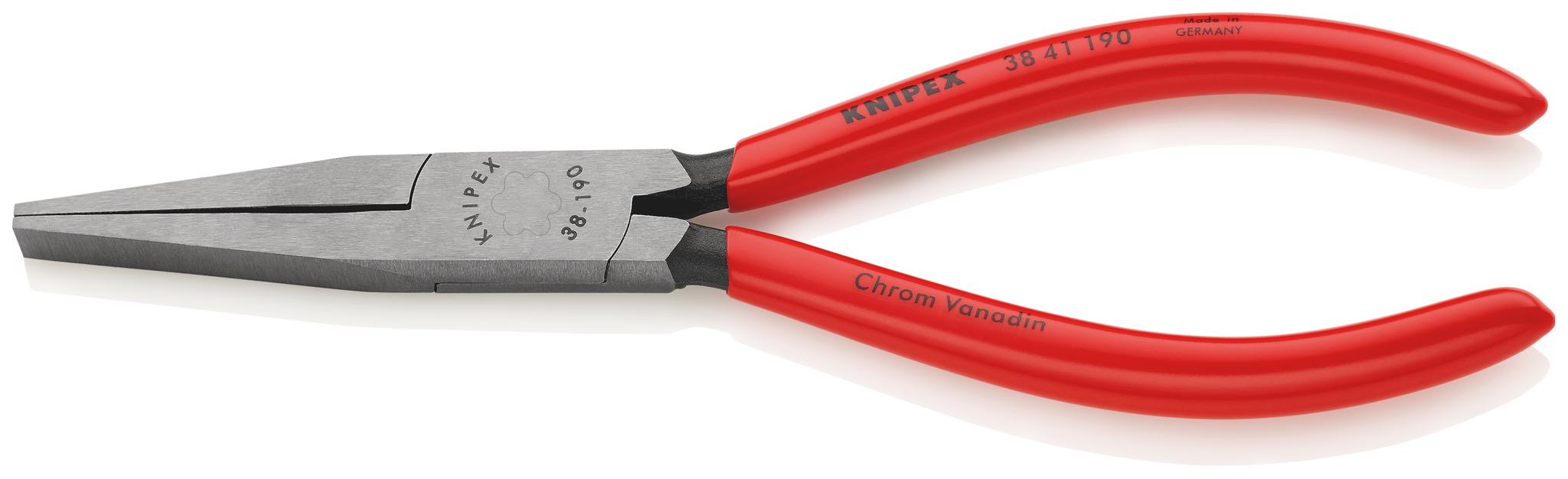 Produktfoto 1 von Knipex 38 41 190 Zange / Backen 50mm , gebogen 190 mm