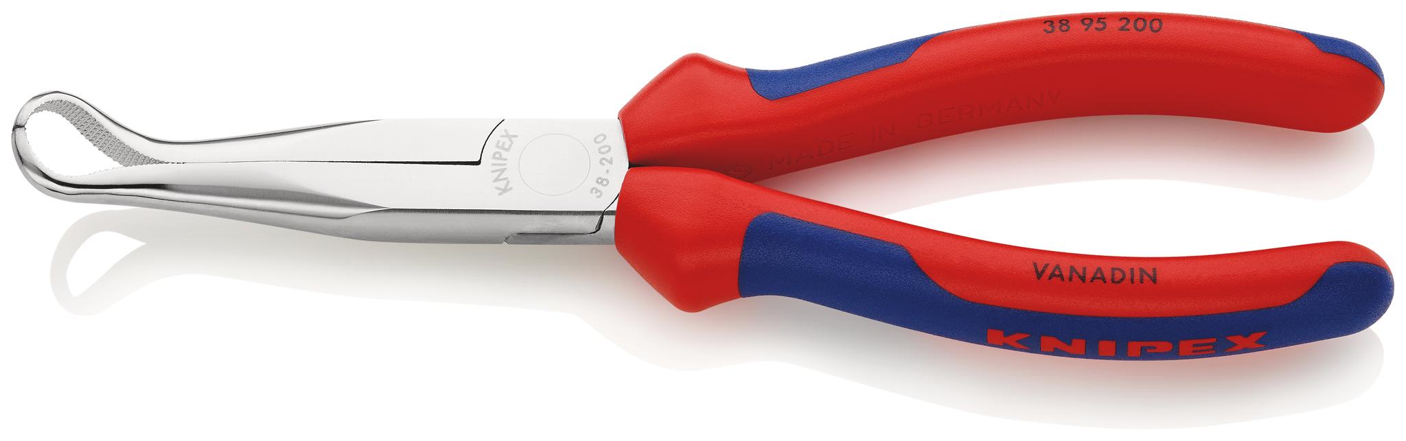 Produktfoto 1 von Knipex 38 95 200 Zange / Backen 73mm , gebogen 200 mm