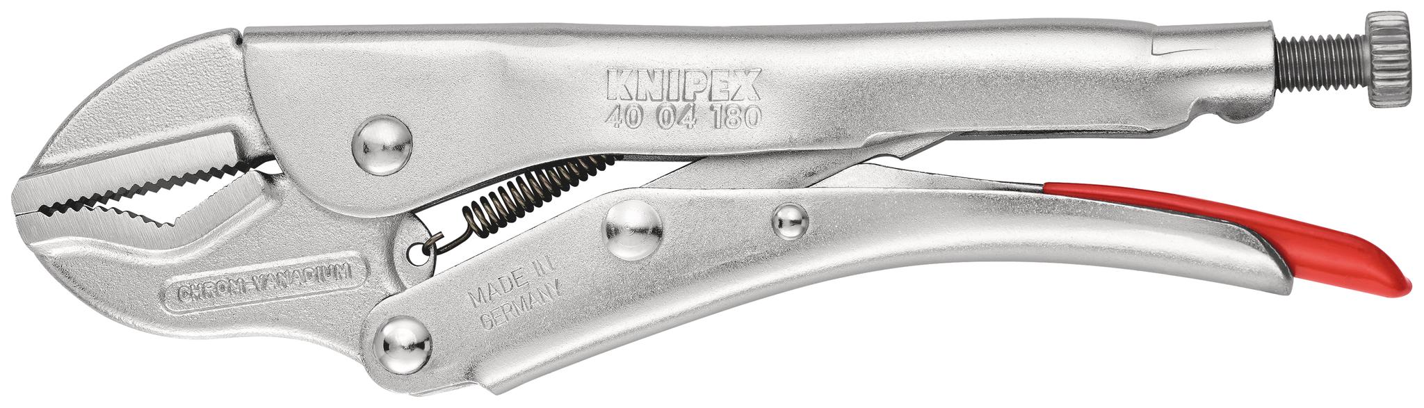 Produktfoto 1 von Knipex 40 04 180 Zange , gebogen 180 mm