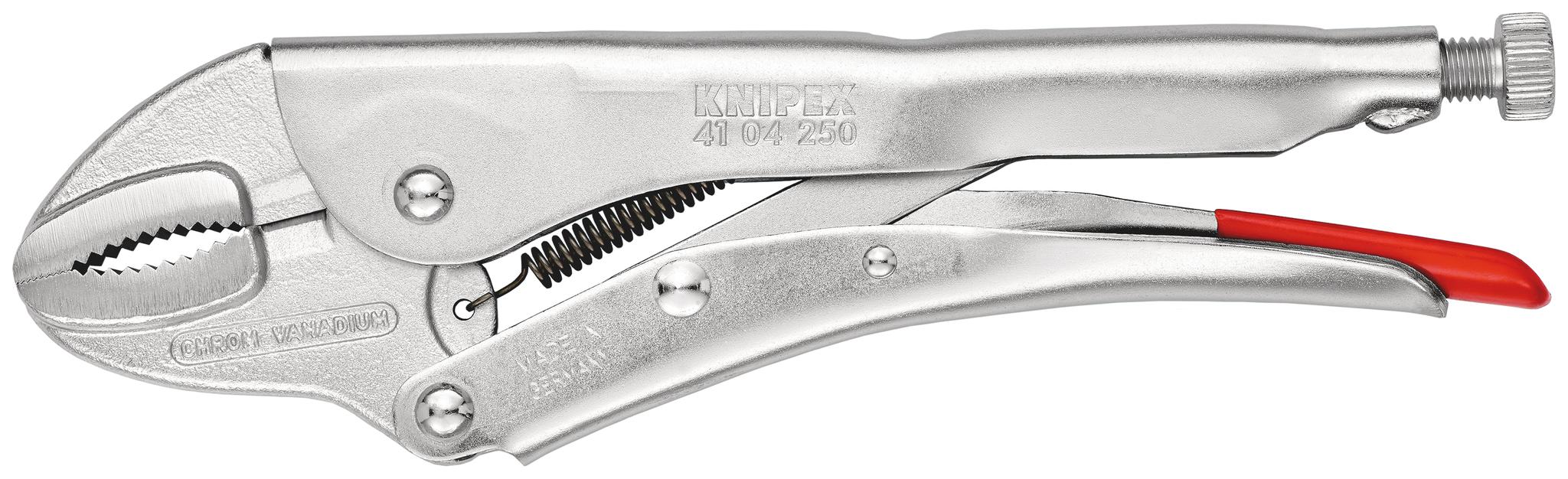 Produktfoto 1 von Knipex 41 04 250 Zange , gebogen 250 mm