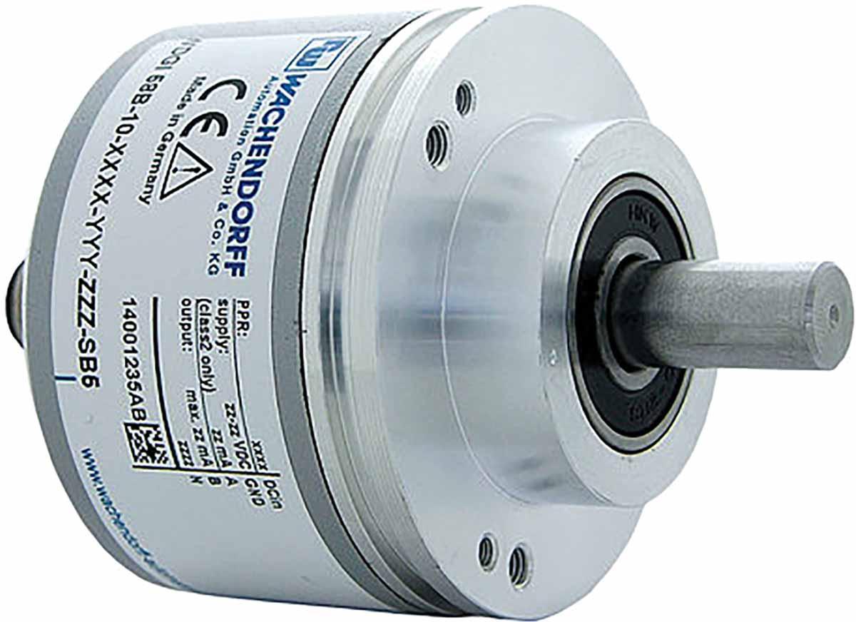 Wachendorff Inkremental Drehgeber Inkremental 3600/U, 8000U/min, 4,75 → 5,5 V dc, RS422, TTL invertiert Vollwelle