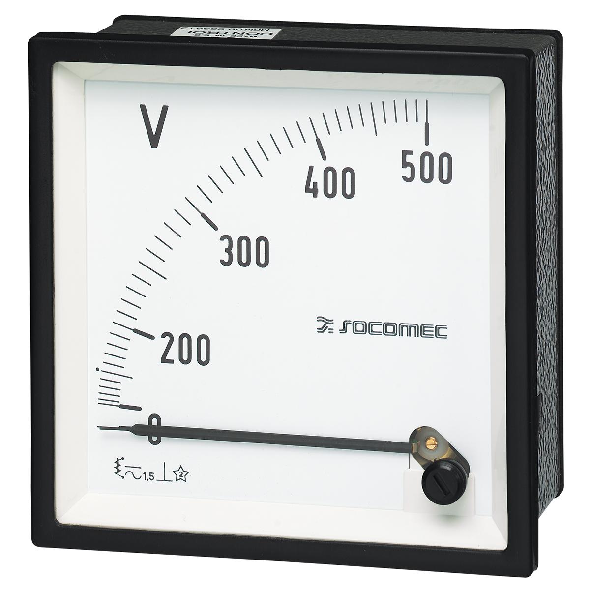 Socomec Analoges Voltmeter