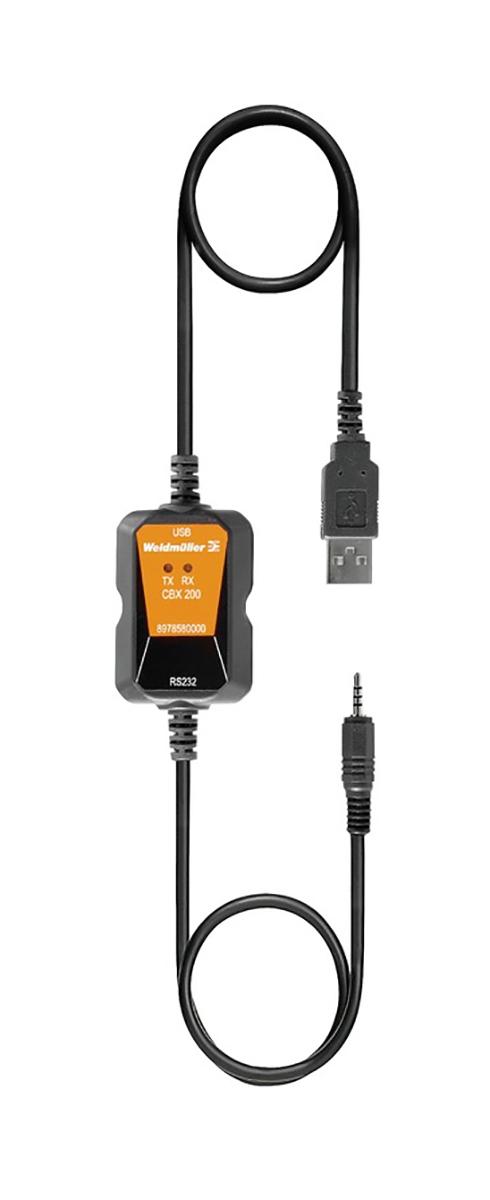 Produktfoto 1 von Weidmüller ACT20X Signalwandler, USB-Schnittstellenkabel 1.6 → 5.6V 1.6 → 5.6V EIN / RS-232