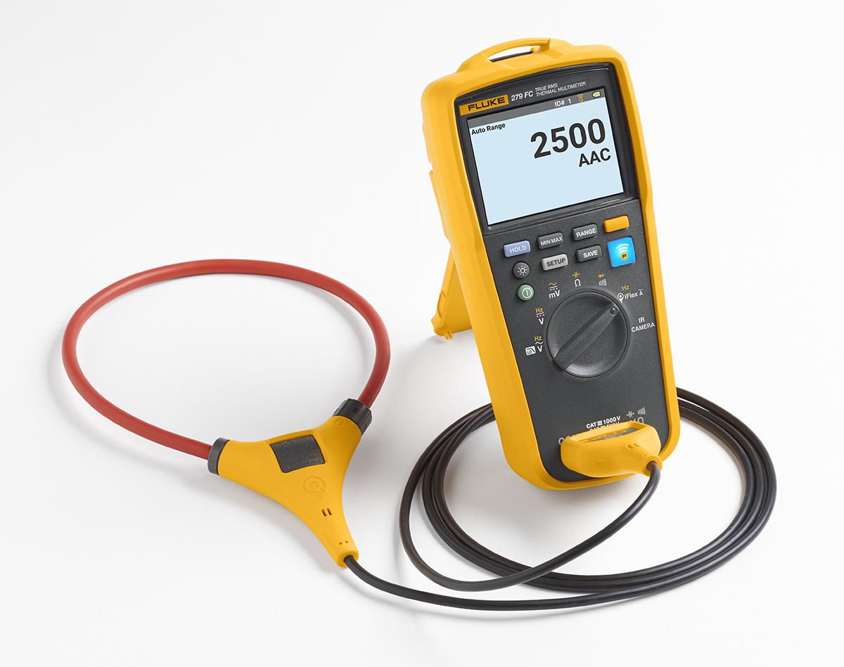 Produktfoto 1 von Fluke FLUKE-279-FC HandLCD Digital-Multimeter, CAT III, CAT IV 1000V ac / 2.5kA ac, 50MΩ, ISO-kalibriert