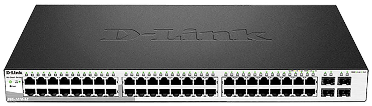 D-Link DGS-1210-52 Smart Switch Rackmontage 52-Port Smart 10/100/1000Mbit/s 440 x 210 x 44mm