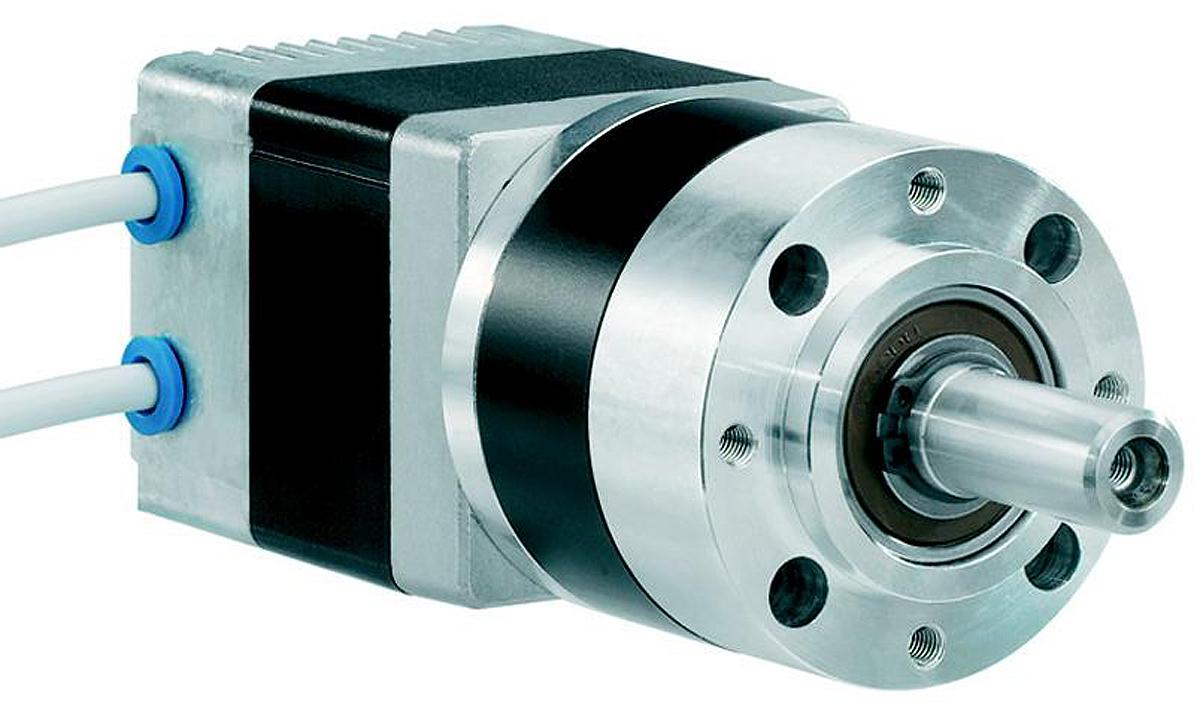 Produktfoto 1 von Crouzet 80 149 6 SMI21 Getriebemotor, bürstenlos bis 6,8 Nm 19.2:1, 100 V dc / 143 W, Wellen-Ø 14mm, 57.2mm x 57.2mm