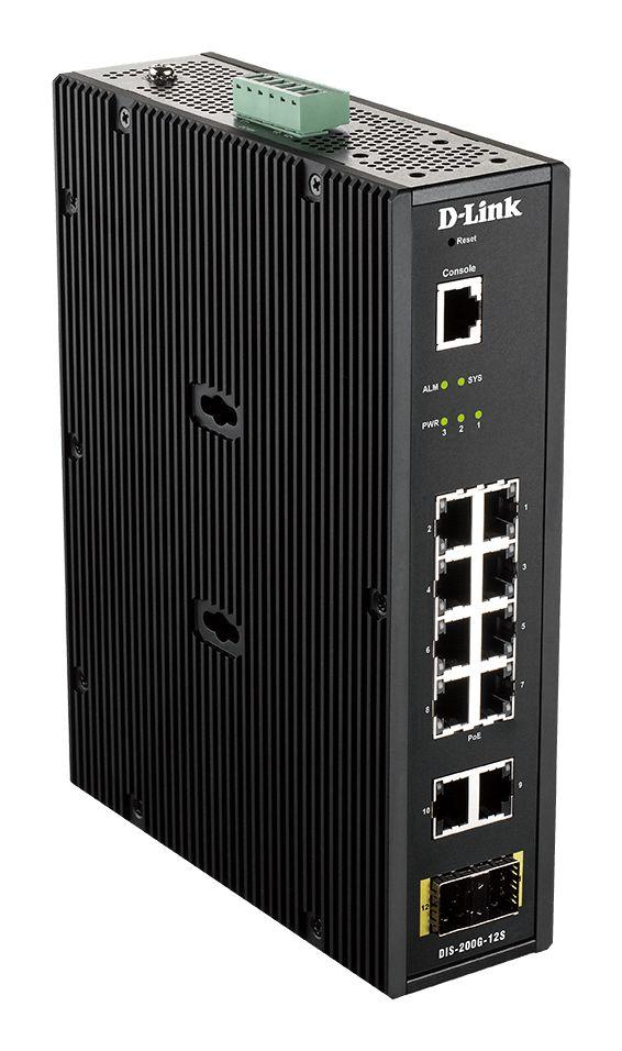 Produktfoto 1 von D-Link DIS-200G-12S Ethernet-Switch PoE 13-Port Managed Switch