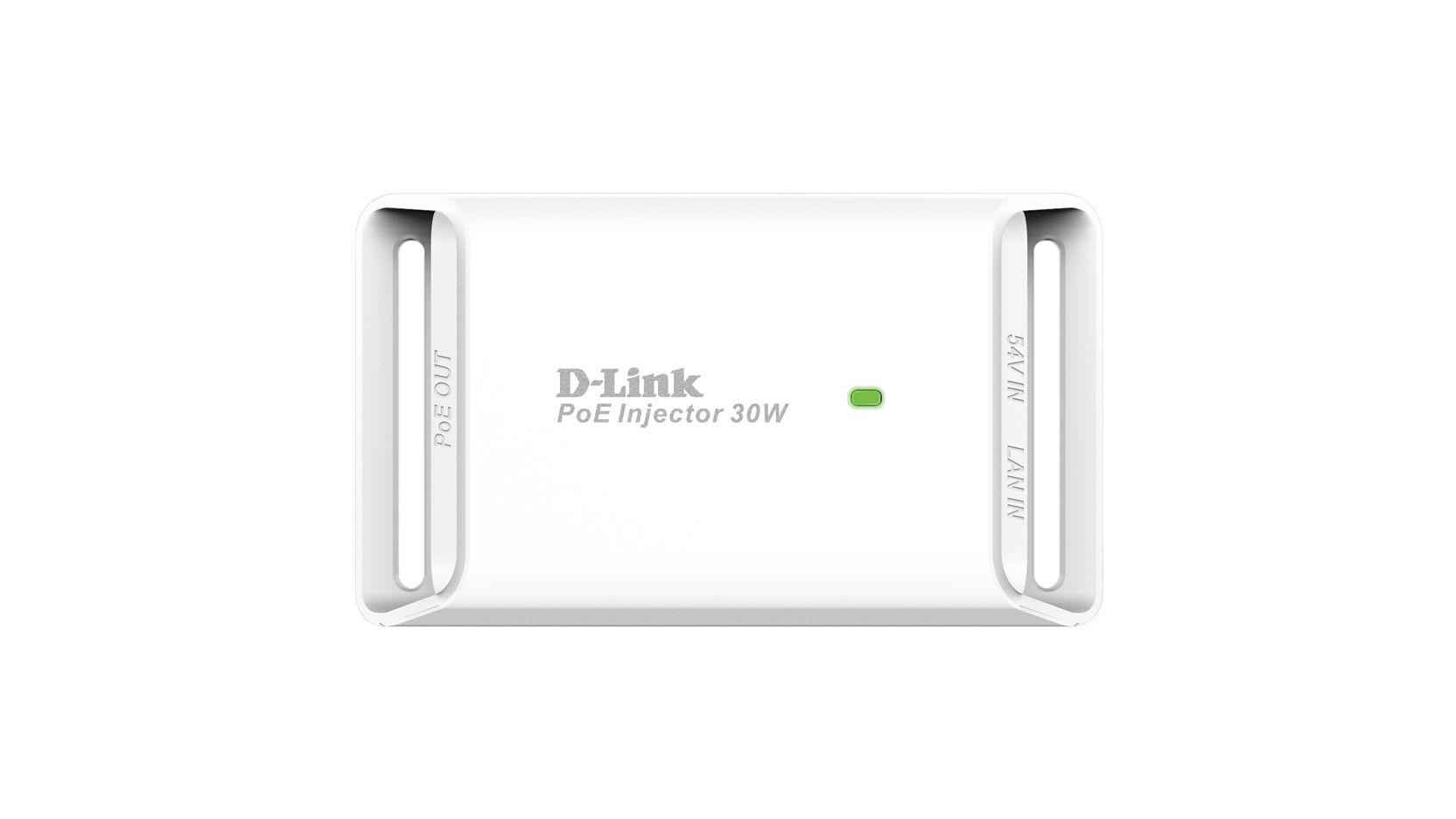 Produktfoto 1 von D-Link PoE Injektor / 55V Output, 600mA 1 Port 32.4W