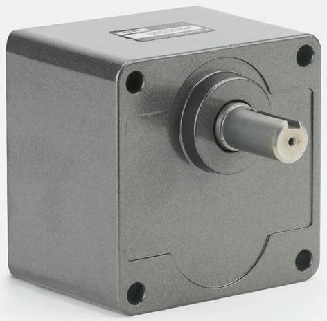 Produktfoto 1 von Panasonic 180:1 Stirnrad Getriebe 6 W / 2,45 Nm 6.9U/min, 60mm x 24.5mm x 60mm, Schaft-Ø 8mm