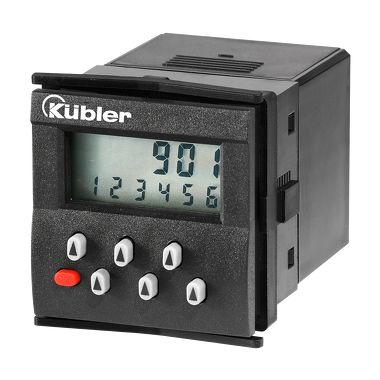 Produktfoto 1 von Kübler CODIX 901 Bidirektional Zähler LCD 6-stellig, Impuls, max. 30Hz, 12 → 250 V ac/dc