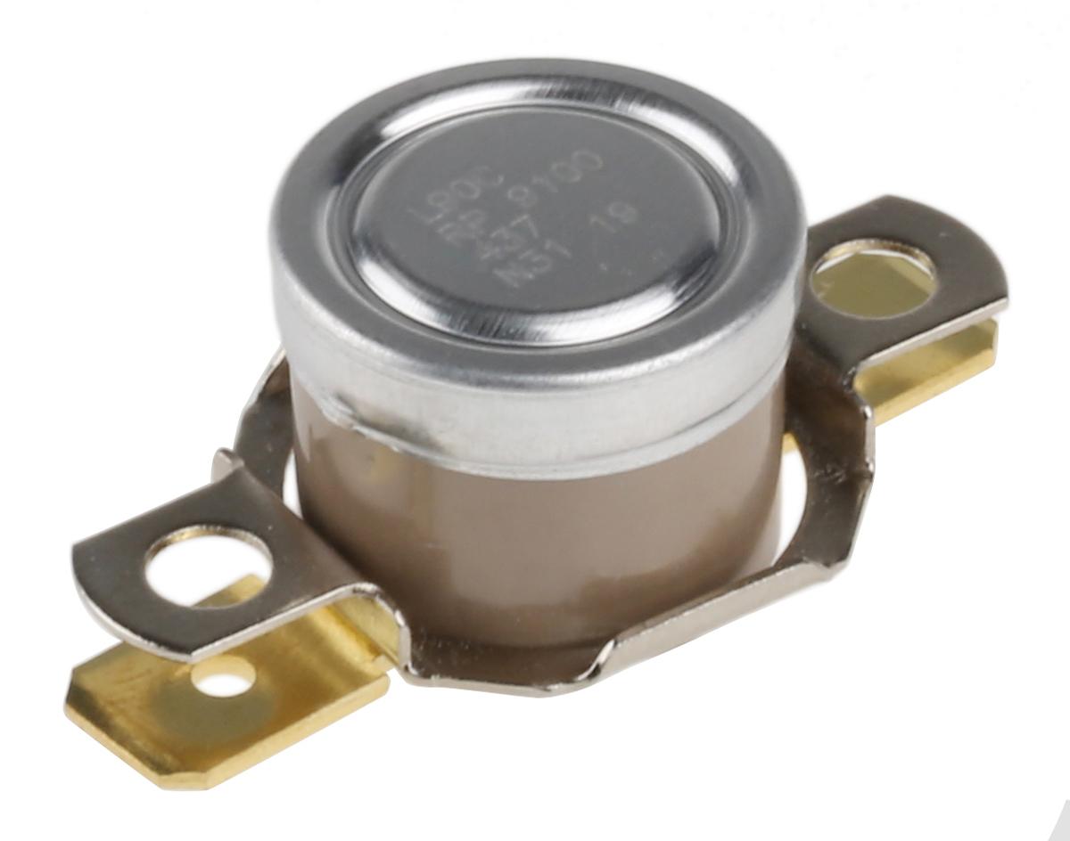 Honeywell Thermostat, Öffner, 0°C +186°C, Öffnungstemperatur +90°C, Schließtemperatur+75°C, 10A, Bimetall