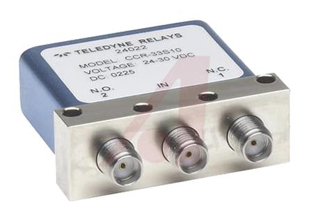 Produktfoto 1 von Teledyne HF-Schalter, SMB-Buchse, 1-poliger Wechsler, 50Ω