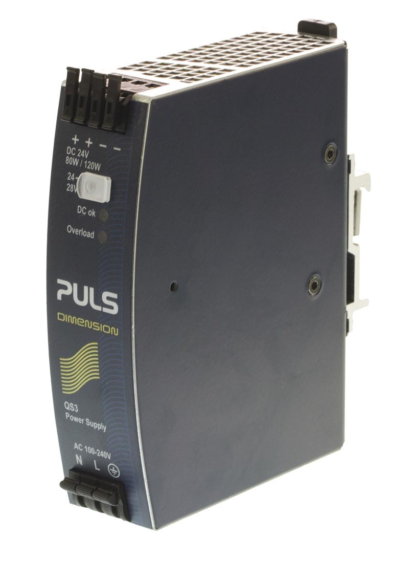 Produktfoto 1 von PULS DIMENSION Q Switch-Mode DIN-Schienen Netzteil 82W, 100 → 240V ac, 24V dc / 3.4A