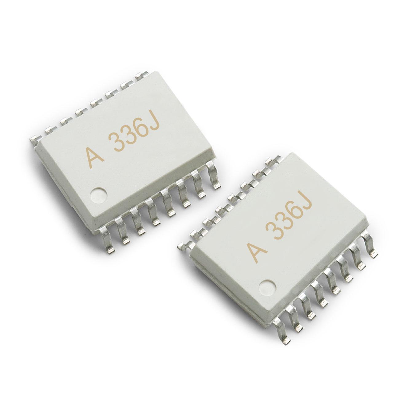 Produktfoto 1 von Broadcom SMD Optokoppler / IGBT Gate Treiber-Out, 16-Pin SO