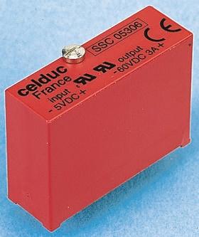 Celduc SE-SS SE-SS THT Halbleiterrelais DC 60 V dc / 3 A