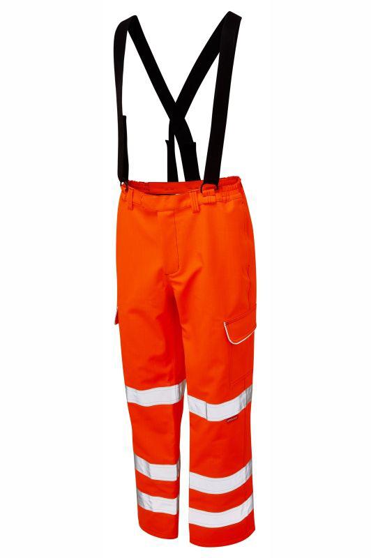 PULSAR Warnschutz-Overalls, XL, Wiederverwendbar, , Orange, Antistatisch, Flammhemmend