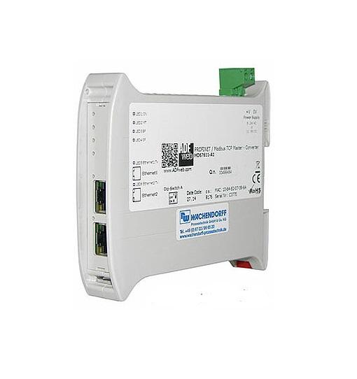 Produktfoto 1 von Wachendorff HD67xxx GateWay-Bauteil für PROFINET und Modbus TCP Digital IN Gateway Digital OUT, 23 x 107 x 120 mm