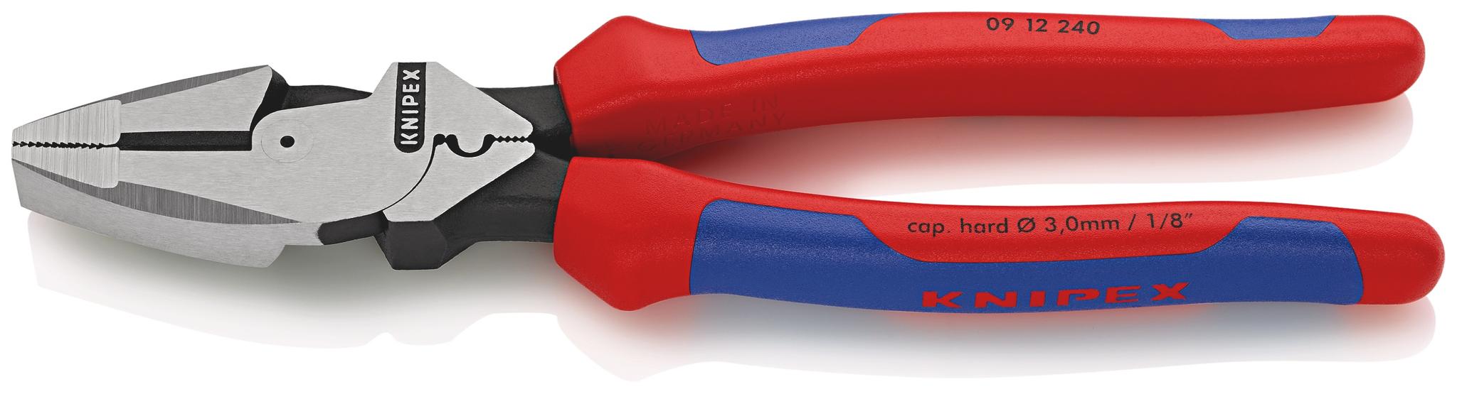 Produktfoto 1 von Knipex 09 12 240 Zange , gebogen Schneidkraft → 4,6 mm 240 mm