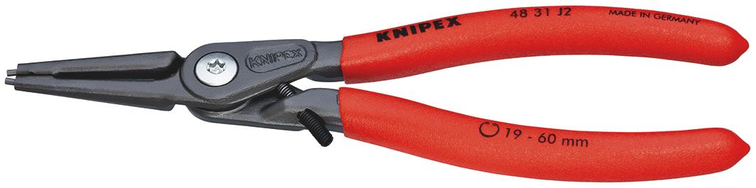 Knipex Sicherungsringzange, gebogen 180 mm