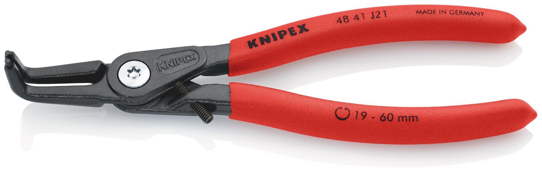 Produktfoto 1 von Knipex Sicherungsringzange , gebogen 165 mm