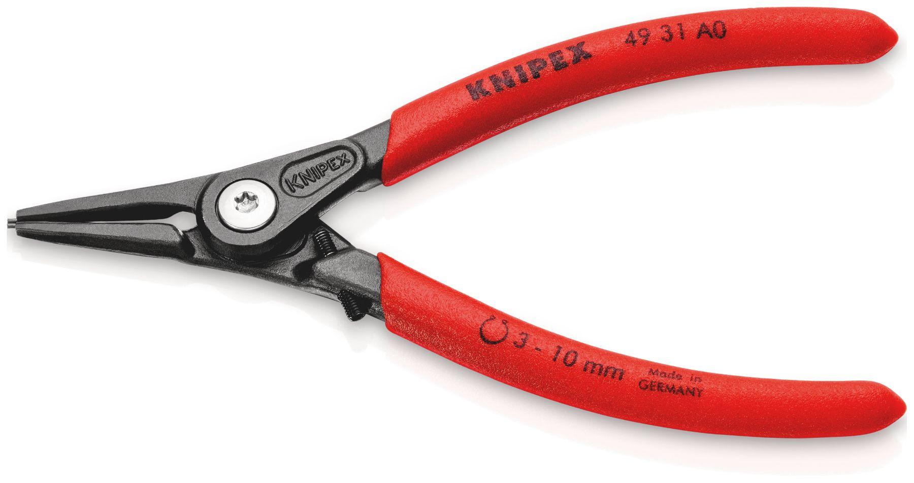 Produktfoto 1 von Knipex Sicherungsringzange , gebogen 140 mm