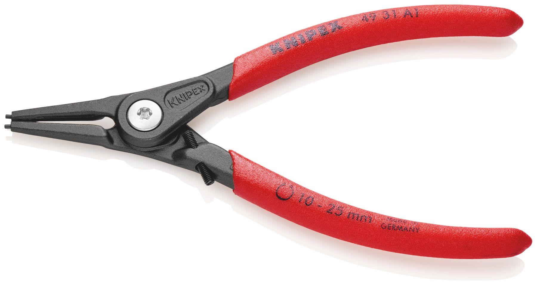 Produktfoto 1 von Knipex Sicherungsringzange , gebogen 140 mm