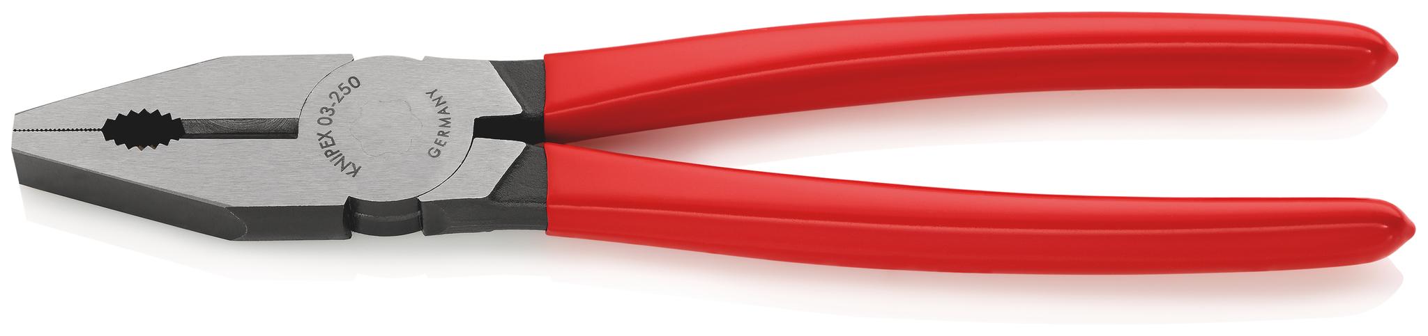 Produktfoto 1 von Knipex Kombizange, gebogen Schneidkraft → 15 mm 255 mm