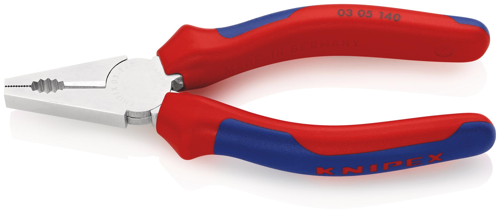 Produktfoto 1 von Knipex Kombizange, gebogen Schneidkraft → 9 mm 150 mm