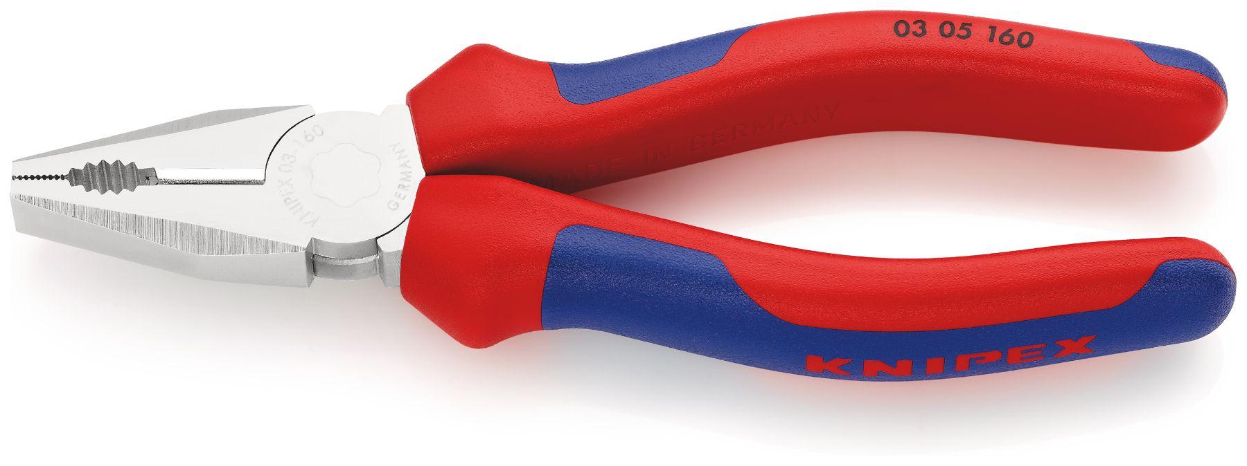 Produktfoto 1 von Knipex Kombizange, gebogen Schneidkraft → 10 mm 170 mm