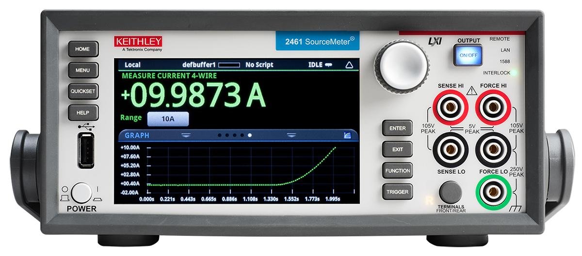 Produktfoto 1 von Keithley 2400 Sourcemeter 1000 W, 200 mV → 100 V / 7 A, 2 Ω → 200 MΩ