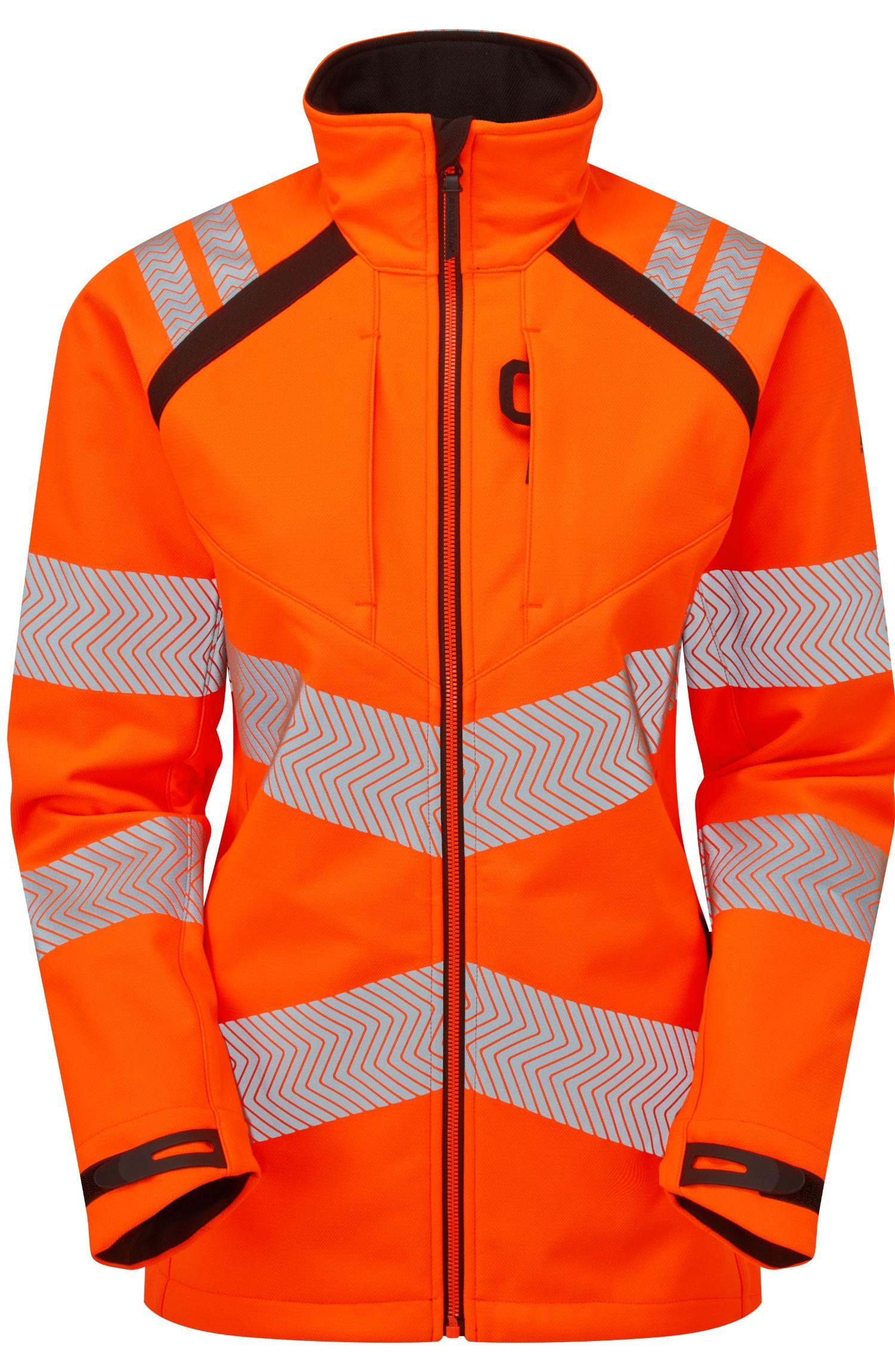 Produktfoto 1 von PULSAR Herren Warn-Softshelljacke Orange, Größe 6XL