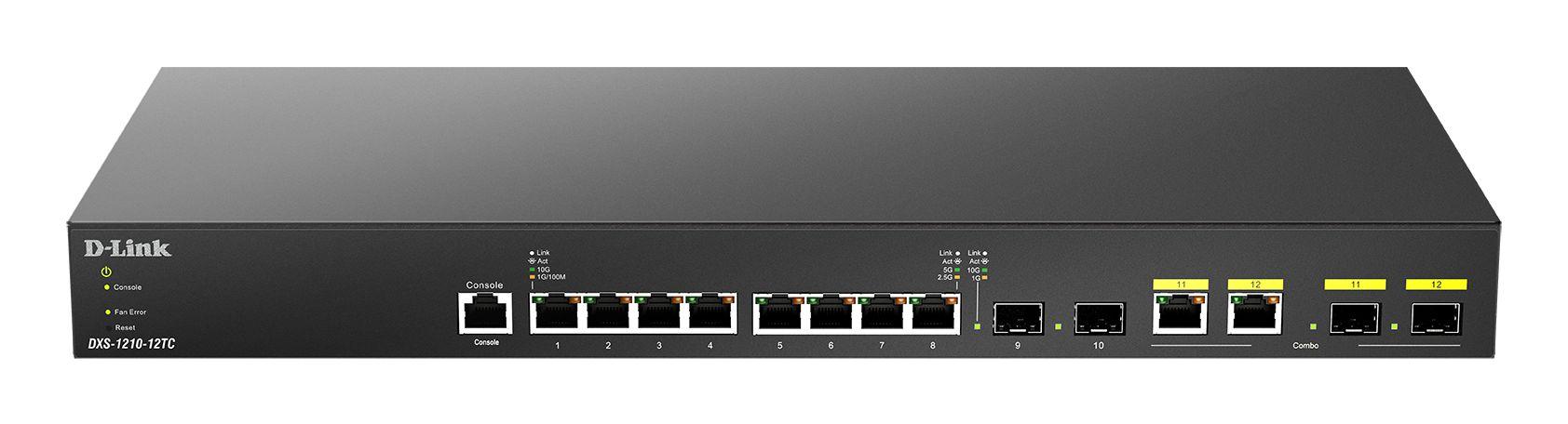 Produktfoto 1 von D-Link DXS-1210-12TC Smart Switch 12-Port Managed, Smart EU