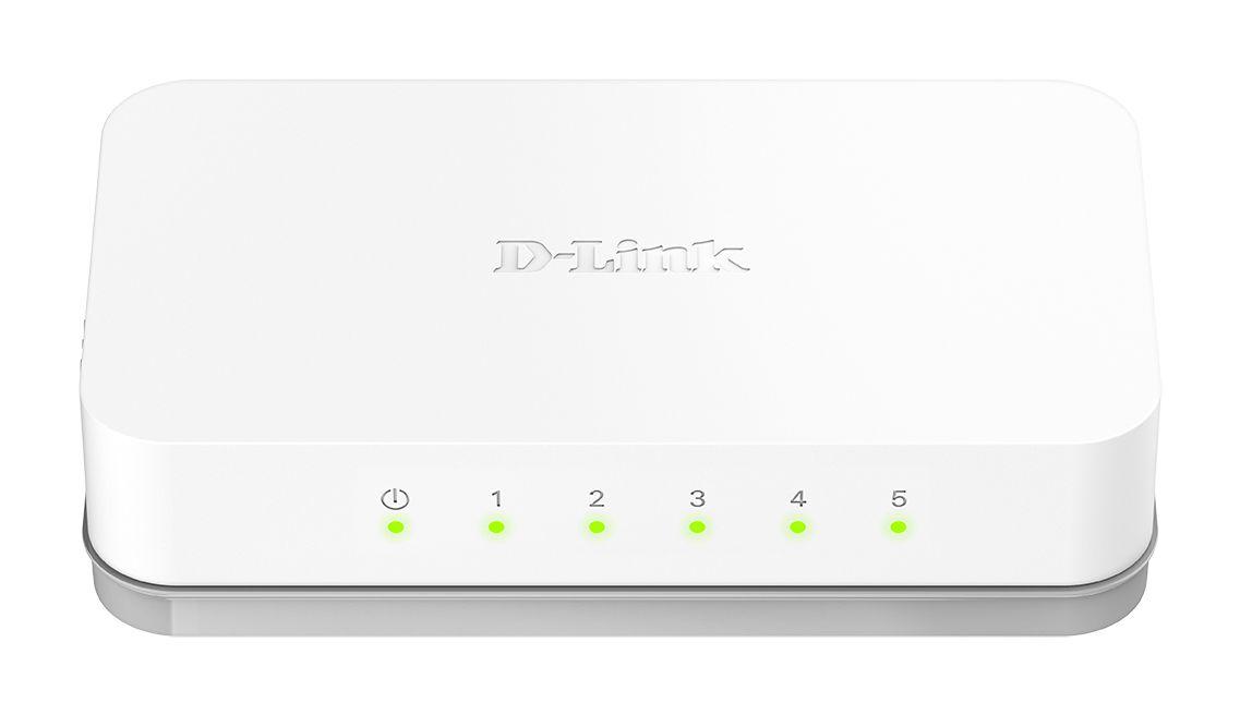 Produktfoto 1 von D-Link Netzwerk Switch 5-Port Unmanaged EU