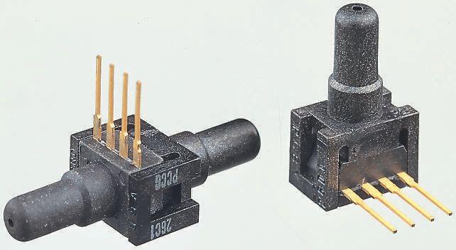 Produktfoto 1 von Honeywell Relativ Drucksensor 0psi bis 5psi, Wheatstone-Brücke 47 → 53 mV, für Stickstoffgas, Sauerstoff