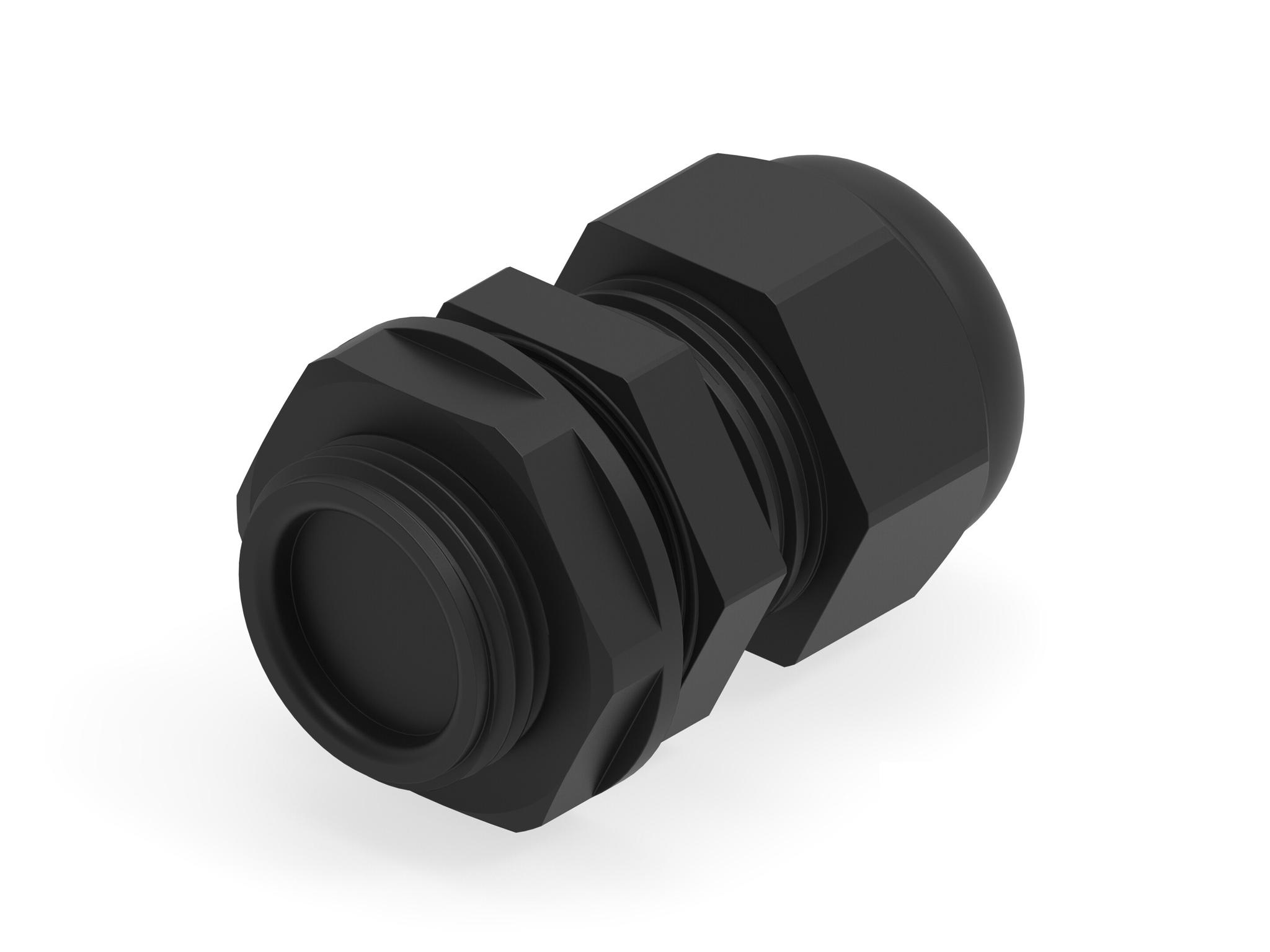 Produktfoto 1 von Entrelec 1SNG Kabelverschraubung, M20 PA 6 Schwarz 6mm/ 12mm, IP66, IP68