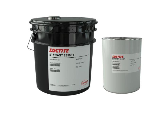 Produktfoto 1 von Loctite Stycast 2850 FT Epoxidharz-Kleber Dose 8 kg Schwarz