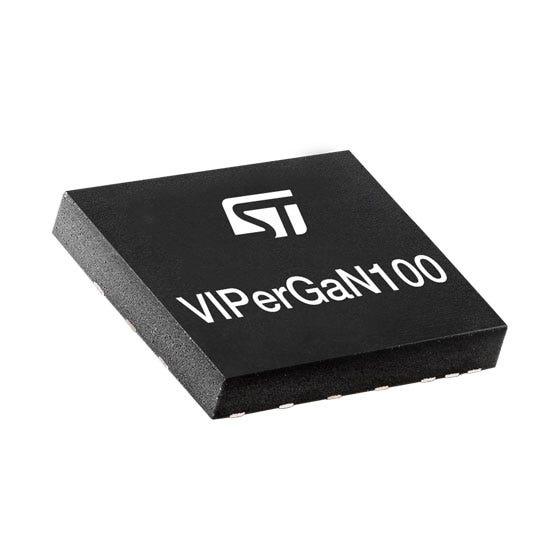 Produktfoto 1 von STMicroelectronics VIPERGAN100TR Spannungsregler, Konverter, QFN 5 x 6 16-Pin