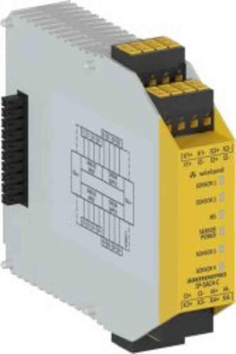 Wieland SPS-analoges Eingangsmodul SP-SAC4 Eingangsmodul, 16,8-30 V dc, 4 Eingänge