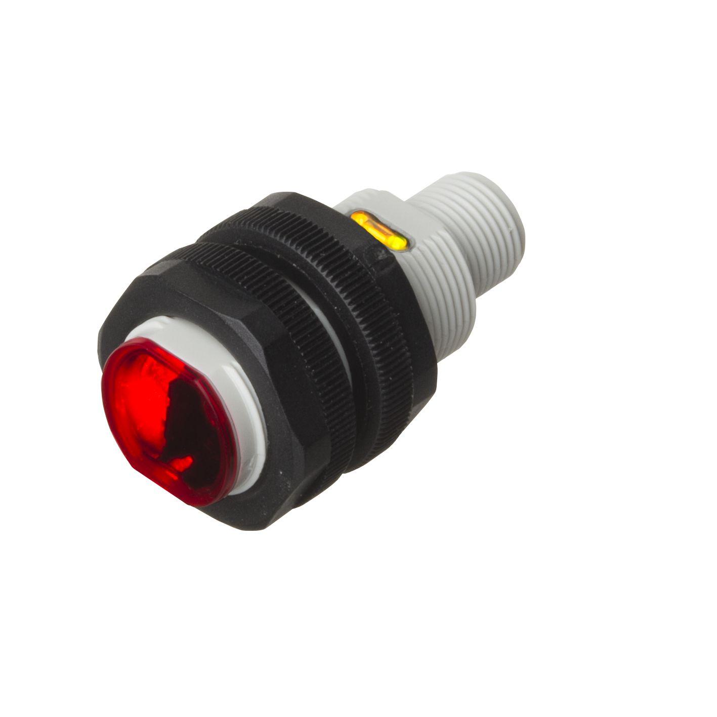 Produktfoto 1 von Carlo Gavazzi Miniatur Optischer Sensor, Diffuse Reflektor, Bereich 200 mm, PNP Ausgang, Steckverbinder M12,